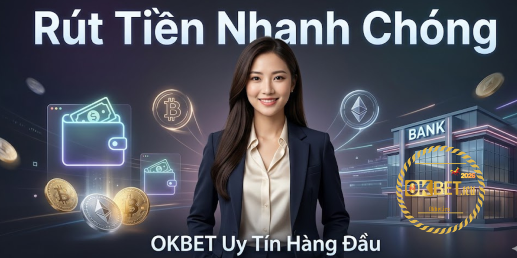 Rút Tiền OKBET – Hướng Dẫn, Lưu Ý Và Giải Đáp Thắc Mắc